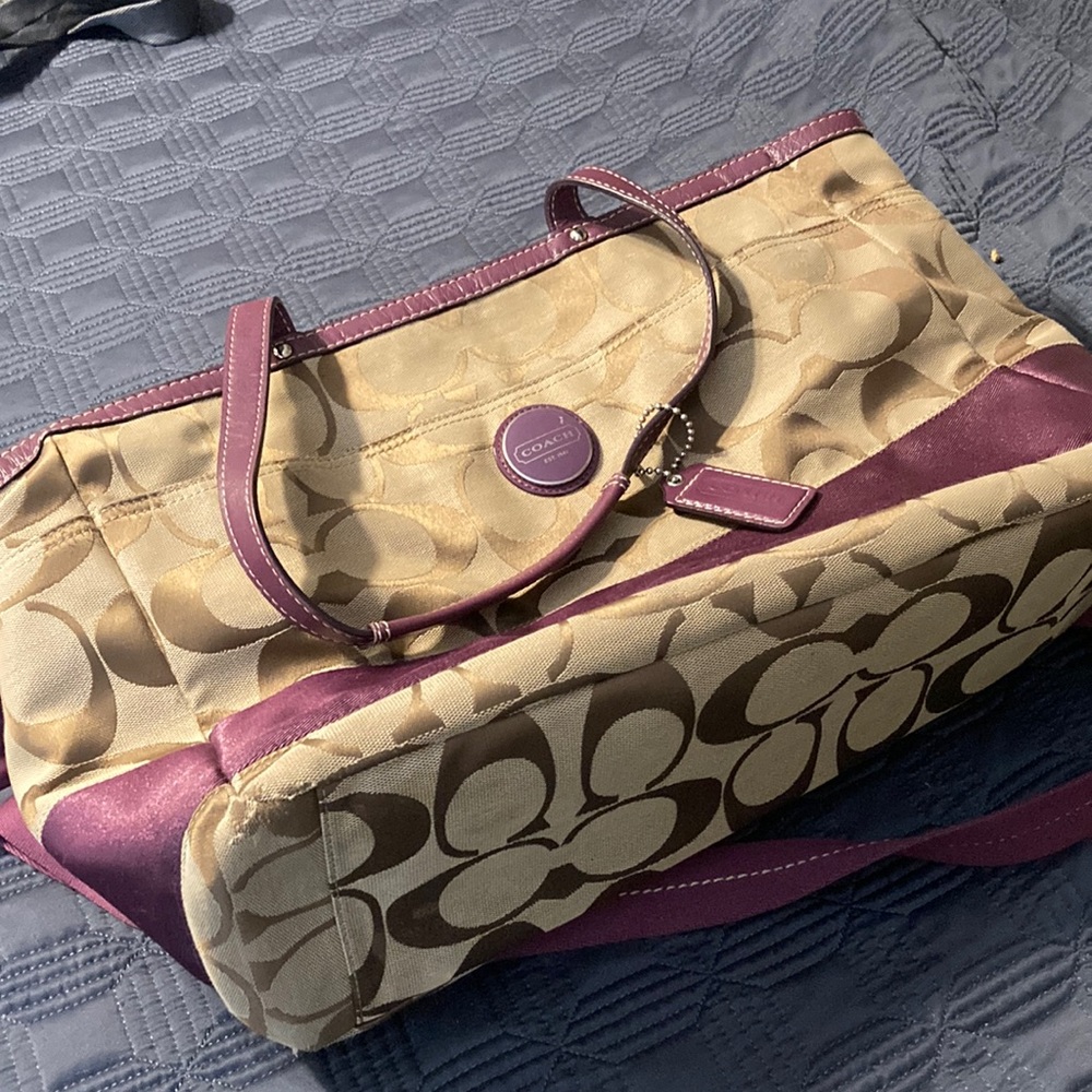 Coach diaper bag